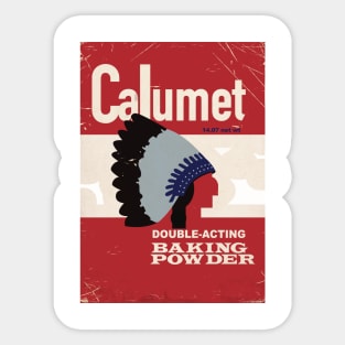 Calmert Baking Powder Sticker